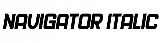 Navigator Italic  Fuentes Gratis Descargar