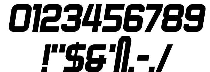 Navigator Italic Font OTHER CHARS