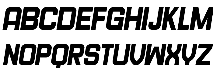 Navigator Italic Font LOWERCASE