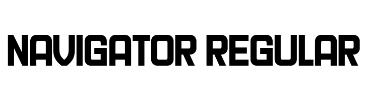 Navigator Regular  font caratteri gratis