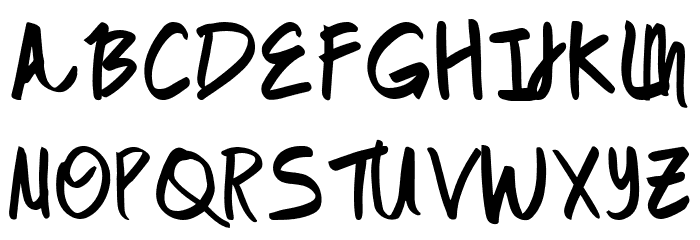 Navila Mandres Demo Regular Font UPPERCASE