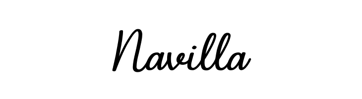 Navilla  font caratteri gratis