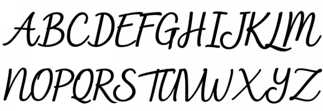 Navilla Schriftart Groß