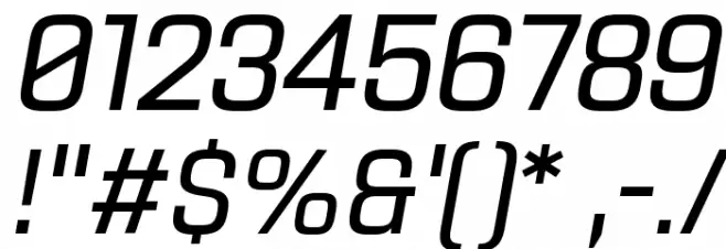 Navine Demo SemCond Ita Font OTHER CHARS