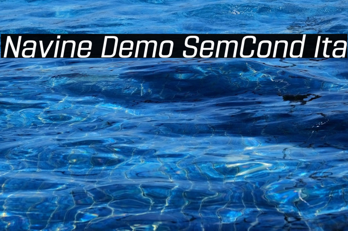 Navine Demo SemCond Ita Example 1