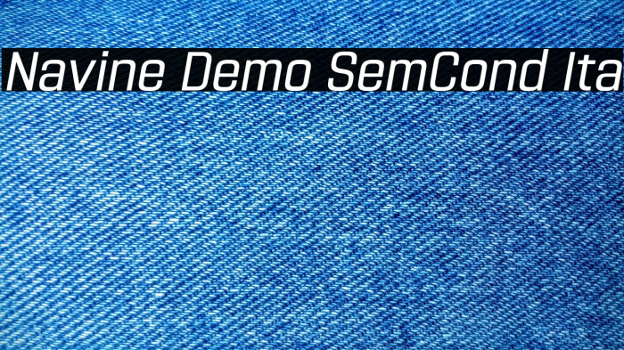 Navine Demo SemCond Ita Example 2