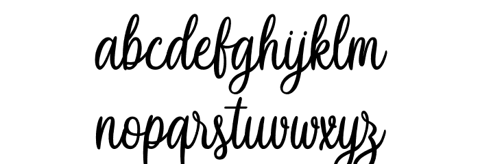 Navy Ballad - Personal Use Font LOWERCASE