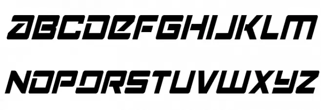 Navy Cadet Condensed Italic
