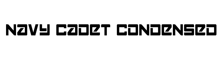 Navy Cadet Condensed  Descarca Fonturi Gratis