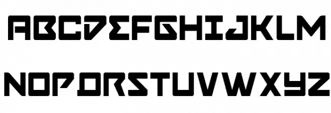 Navy Cadet Condensed Fonte MAIÚSCULAS