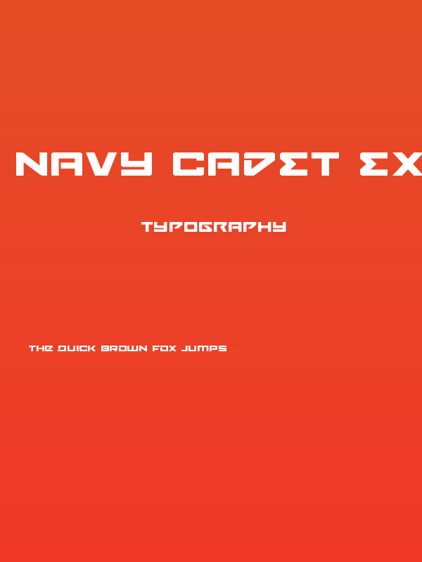 Navy Cadet Expanded Poster