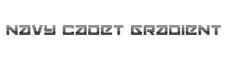 Navy Cadet Gradient  Frei Schriftart Herunterladen