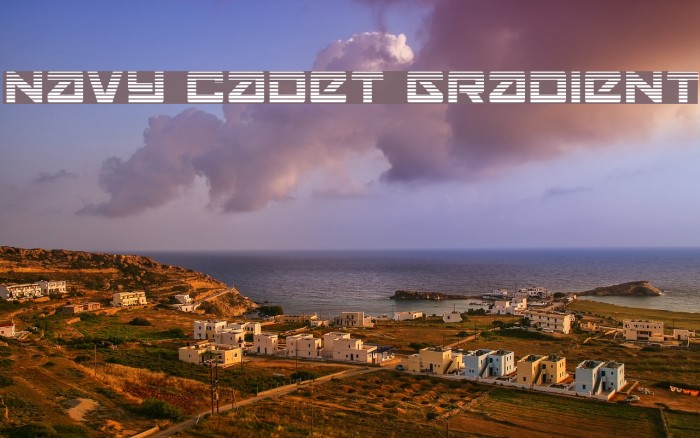 Navy Cadet Gradient Example 1