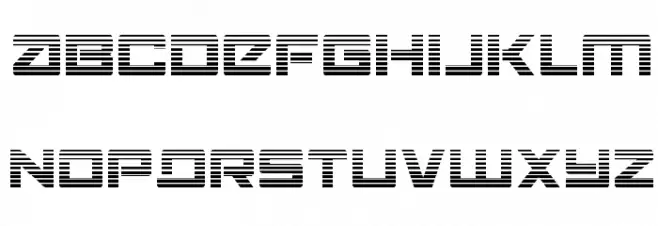 Navy Cadet Gradient Fuentes MINÚSCULAS