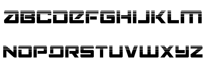 Navy Cadet Halftone Font LOWERCASE