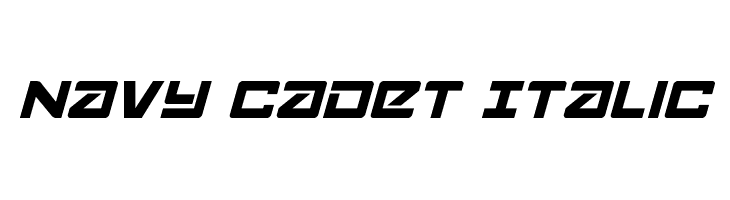 Navy Cadet Italic  Fuentes Gratis Descargar