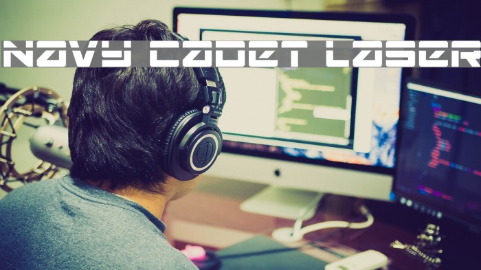 Navy Cadet Laser Example 1