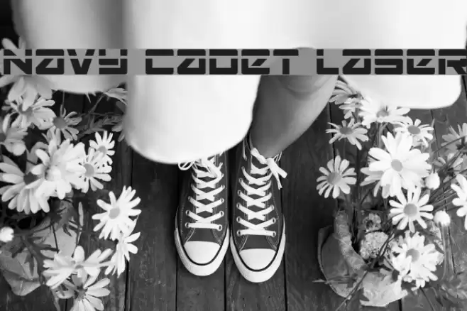 Navy Cadet Laser Font examples