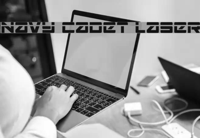 Navy Cadet Laser Font examples