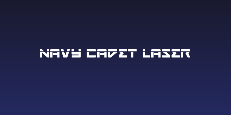 Navy Cadet Laser Social Header