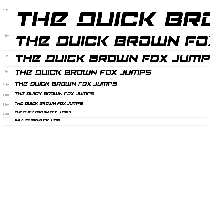 Navy Cadet Semi-Italic Waterfall