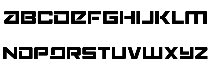 Navy Cadet Font LOWERCASE