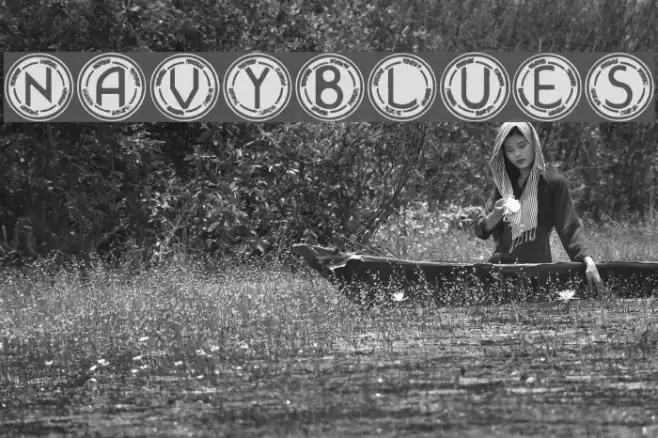 NavyBlues Font examples