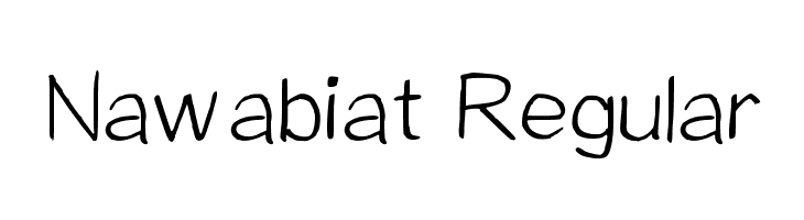 Nawabiat Regular  لخطوط تنزيل
