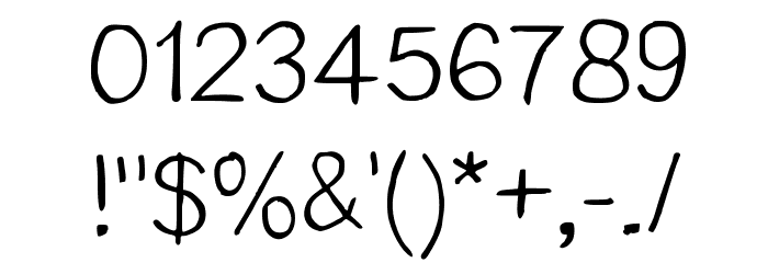 Nawabiat Regular Font OTHER CHARS