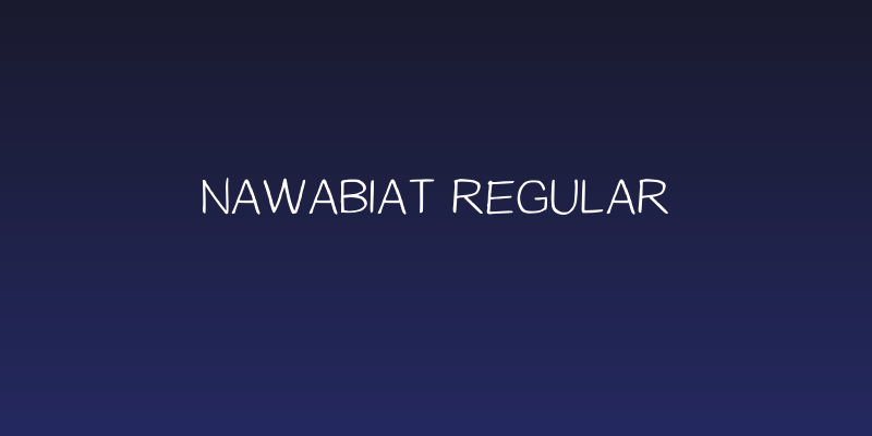 Nawabiat Regular Social Header
