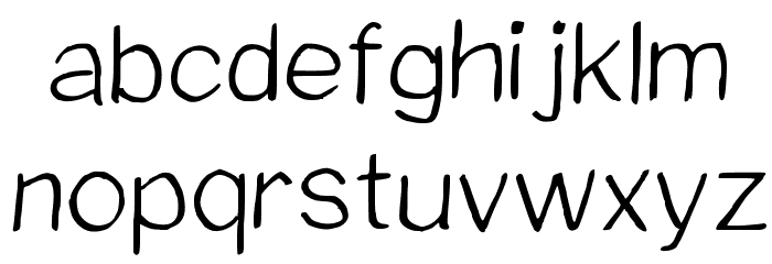 Nawabiat Regular Font LOWERCASE