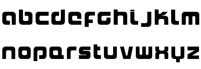 Naxalite Font LOWERCASE