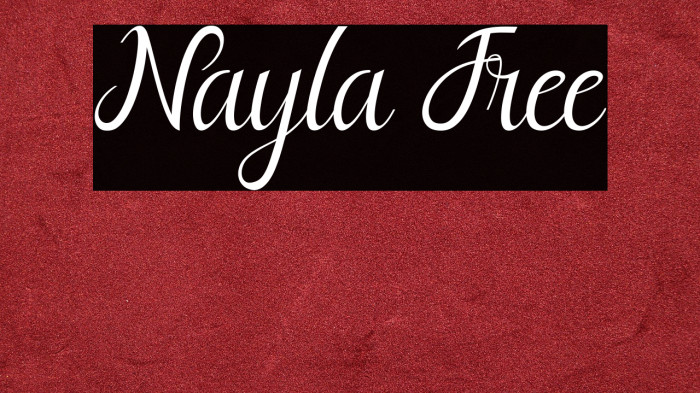 Nayla Free Example 3