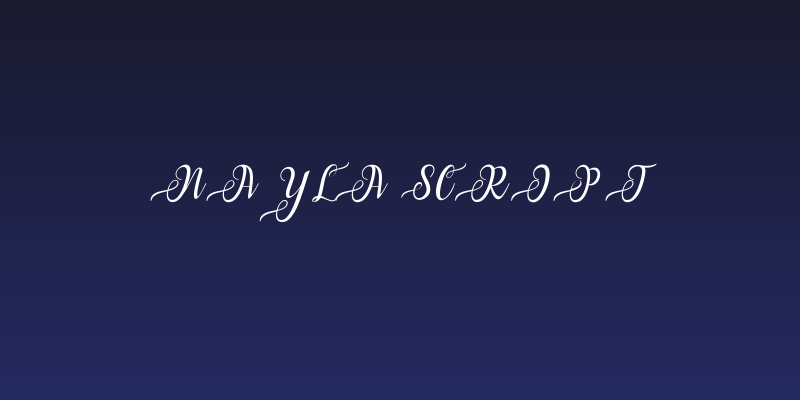 Nayla Script Social Header