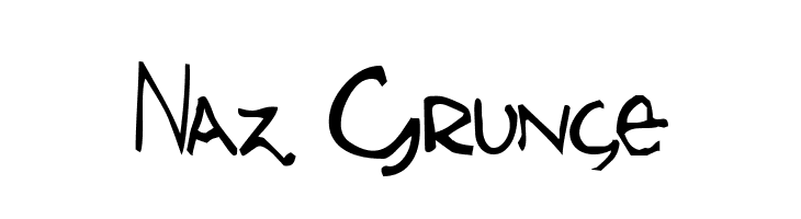 Naz Grunge  Free Fonts Download