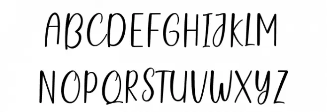 NazeliaFreePersonalUse-Reg Polices MAJUSCULES