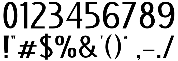 Nazgul Font OTHER CHARS