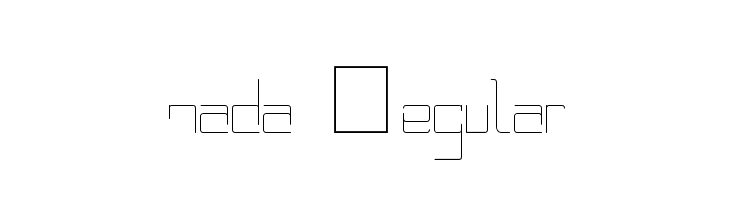 nada Regular Font