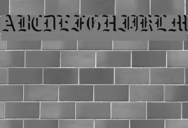 naked-monk Font examples