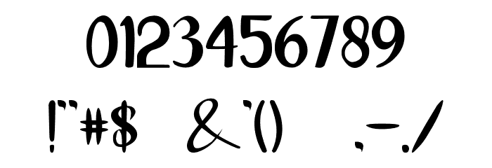 nalytha Font OTHER CHARS