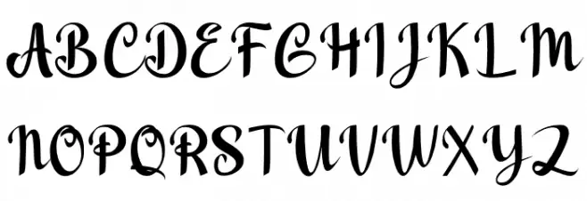 nalytha Font Litere mari