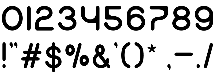 namo Font OTHER CHARS