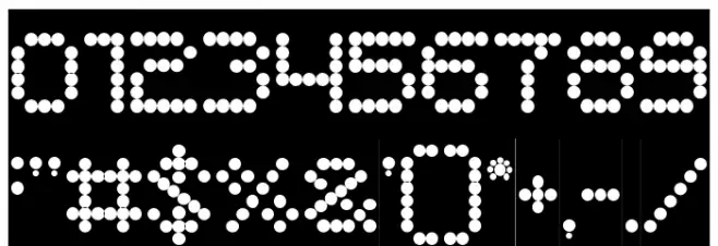 nano-Inverse Font OTHER CHARS