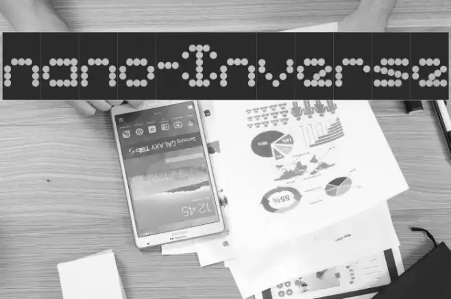 nano-Inverse Font examples
