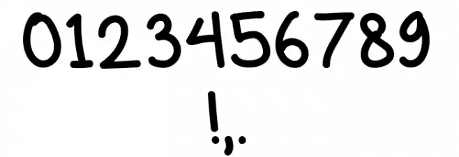 naras Font OTHER CHARS