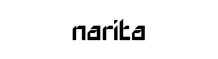 narita  baixar fontes gratis
