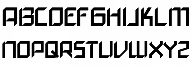 narita Шрифта ВЕРХНИЙ