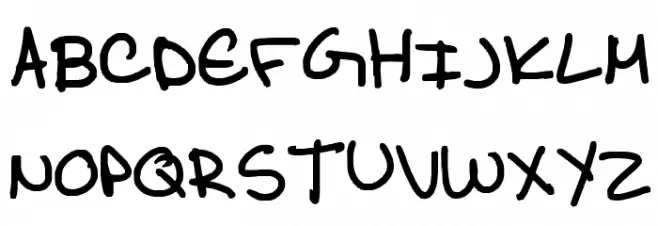 natalia colleen Font UPPERCASE