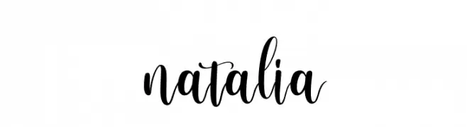 natalia  font caratteri gratis