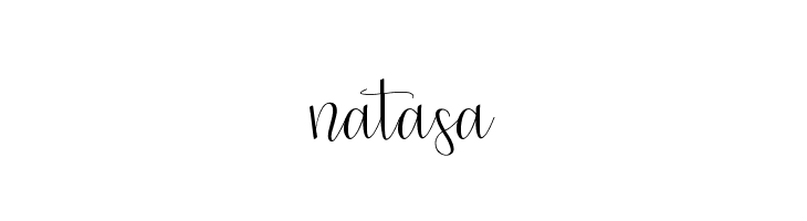 natasa  免费字体下载